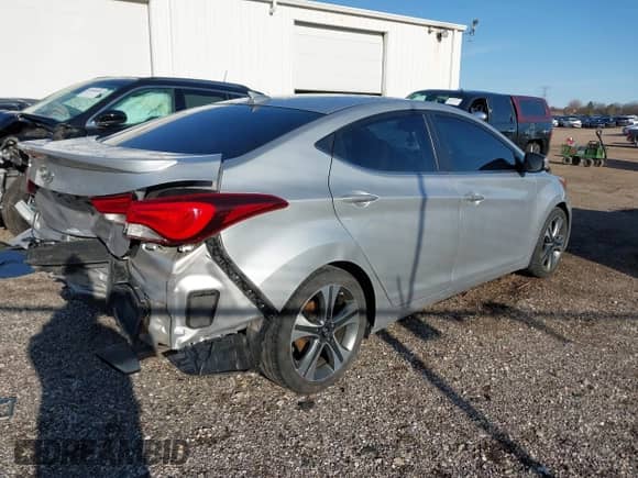 2015 Hyundai Elantra Sport с VIN KMHDH4AH7FU363723, выставлен на аукционе IAAI как лот 41925095 с пробегом 95 270 миль миль и . История ставок и продаж доступна на DreamBid. Изображение 4.