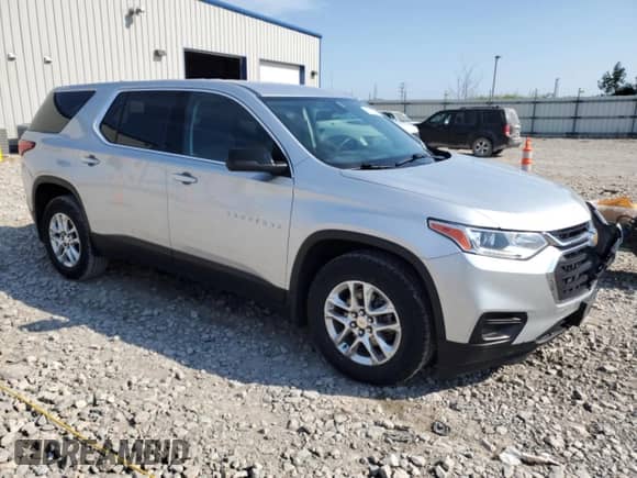 2021 Chevrolet Traverse LS with VIN 1GNEVFKW0MJ200248, listed as a Copart auction lot 68689565 with 92,789 mi miles and Salvage title. Bid and sale history available at DreamBid. Image 4.