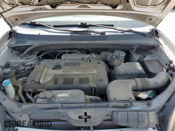 2005 Hyundai Tucson GL z VIN KM8JM12B75U080079, wystawiony jako Copart lot #62056635 z przebiegiem 97 759 mil mil oraz Czysty tytuł • Clean title. Historia ofert i sprzedaży dostępna na DreamBid. Obrazek 12.