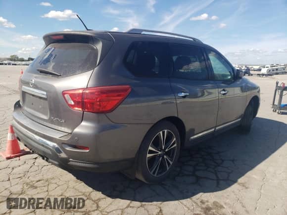 2017 Nissan Pathfinder S with VIN 5N1DR2MN4HC912936, listed as a Copart auction lot 84993025 with 145,235 mi miles and Clean title. Bid and sale history available at DreamBid. Image 3.