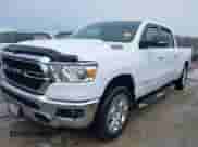 2022 Ram 1500 Big Horn with VIN 1C6RRFMG2NN440858, listed as a IAAI auction lot 42013066 with 17,273 mi miles and . Bid and sale history available at DreamBid. Image 2.