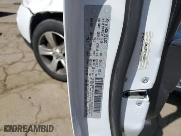 2017 Jeep Compass High Altitude с VIN 1C4NJDEB5HD164790, выставлен на аукционе Copart как лот 69017795 с пробегом 93 188 миль миль и Чистый • Clean title. История ставок и продаж доступна на DreamBid. Изображение 13.