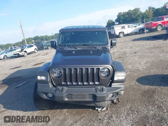 2022 Jeep Wrangler Unlimited Willys z VIN 1C4HJXDM9NW226080, wystawiony jako IAAI lot #43119592 z przebiegiem 59 039 mil mil oraz . Historia ofert i sprzedaży dostępna na DreamBid. Obrazek 12.