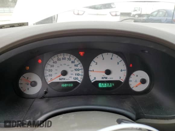 2005 Dodge Caravan SXT with VIN 2D4GP44L45R183733, listed as a Copart auction lot 79623364 with 150,433 mi miles and Salvage title. Bid and sale history available at DreamBid. Image 9.