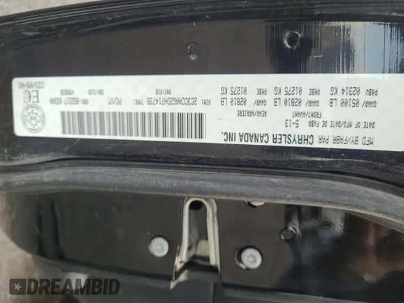 2013 Chrysler 300 с VIN 2C3CCAAG2DH714739, выставлен на аукционе Copart как лот 80138285 с пробегом 241 703 миль миль и Чистый • Clean title. История ставок и продаж доступна на DreamBid. Изображение 10.