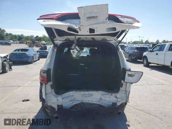 2020 Dodge Durango GT Plus with VIN 1C4RDHDG2LC380964, listed as a Copart auction lot 58015755 with 94,996 mi miles and Salvage title. Bid and sale history available at DreamBid. Image 6.