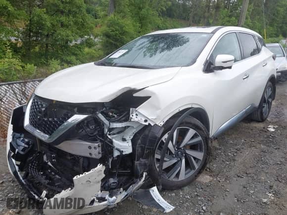 2024 Nissan Murano SL with VIN 5N1AZ2CJ2RC114566, listed as a IAAI auction lot 42204736 with 3,735 mi miles and . Bid and sale history available at DreamBid. Image 17.