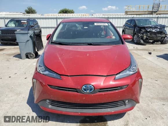 2019 Toyota Prius LE с VIN JTDL9RFUXK3012482, выставлен на аукционе Copart как лот 68946585 с пробегом 137 292 миль миль и Списание • Salvage title. История ставок и продаж доступна на DreamBid. Изображение 5.