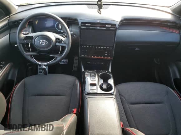 2024 Hyundai Tucson N Line with VIN KM8JFCD15RU164157, listed as a Copart auction lot 86849805 with 13,399 mi miles and Clean title. Bid and sale history available at DreamBid. Image 8.