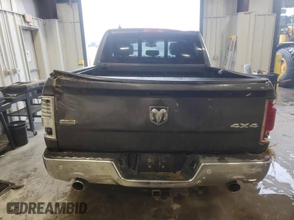 2014 Ram 1500 Laramie with VIN 1C6RR7NT5ES375183, listed as a Copart auction lot 85163365 with 149,376 mi miles and Salvage title. Bid and sale history available at DreamBid. Image 6.