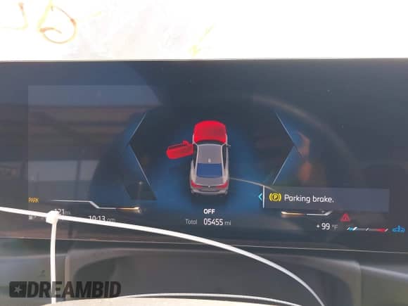 2025 BMW 4 Series 430i with VIN WBA43DA0XSCT24568, listed as a IAAI auction lot 42970365 with 5,455 mi miles and . Bid and sale history available at DreamBid. Image 7.