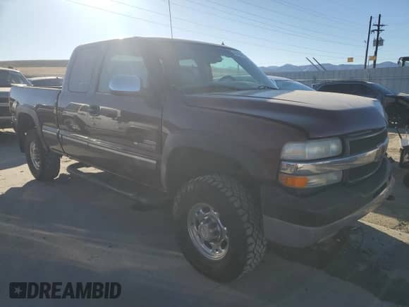 2002 Chevrolet Silverado 2500HD LT с VIN 1GCHK29162E106818, выставлен на аукционе Copart как лот 46494985 с пробегом 153 348 миль миль и Списание • Salvage title. История ставок и продаж доступна на DreamBid. Изображение 4.