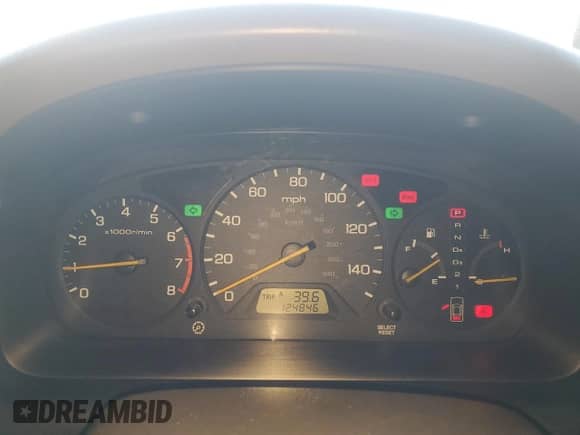 2002 Honda Accord EX with VIN 1HGCG16522A056098, listed as a Copart auction lot 82489245 with 124,846 mi miles and Clean title. Bid and sale history available at DreamBid. Image 9.