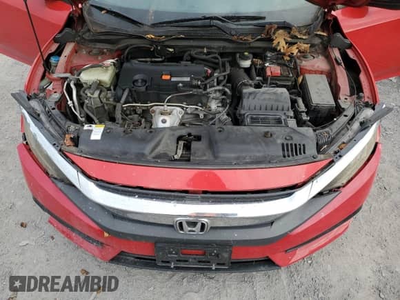 2016 Honda Civic LX with VIN 2HGFC2F58GH514203, listed as a Copart auction lot 82548835 with 73,940 mi miles and Salvage title. Bid and sale history available at DreamBid. Image 11.