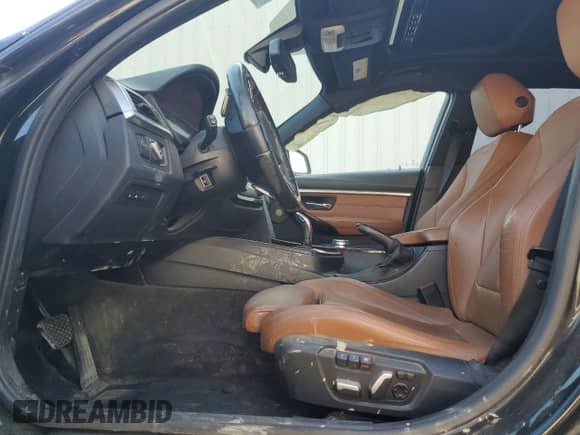 2016 BMW 3 Series 340i xDrive with VIN WBA8B7G57GNT95201, listed as a Copart auction lot 81195535 with Not provided miles and Salvage title. Bid and sale history available at DreamBid. Image 7.