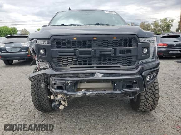 2019 Ford F-150 XL with VIN 1FTEW1E43KKD73255, listed as a Copart auction lot 70589805 with 62,824 mi miles and Salvage title. Bid and sale history available at DreamBid. Image 5.