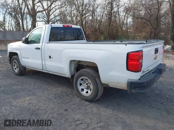 2014 Chevrolet Silverado 1500 Work Truck z VIN 1GCNCPEH6EZ387130, wystawiony jako IAAI lot #41587179 z przebiegiem 185 724 mil mil oraz . Historia ofert i sprzedaży dostępna na DreamBid. Obrazek 3.