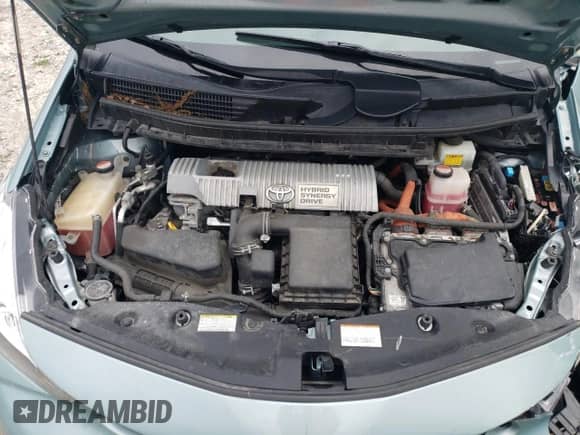 2016 Toyota Prius Two z VIN JTDZN3EU3GJ043712, wystawiony jako Copart lot #63869995 z przebiegiem 62 071 mil mil oraz Szkoda całkowita • Salvage title. Historia ofert i sprzedaży dostępna na DreamBid. Obrazek 11.