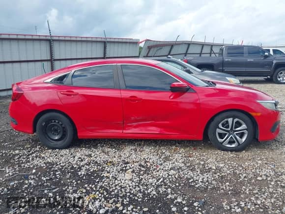 2016 Honda Civic LX with VIN 2HGFC2F56GH520954, listed as a IAAI auction lot 43276994 with 103,661 mi miles and . Bid and sale history available at DreamBid. Image 13.