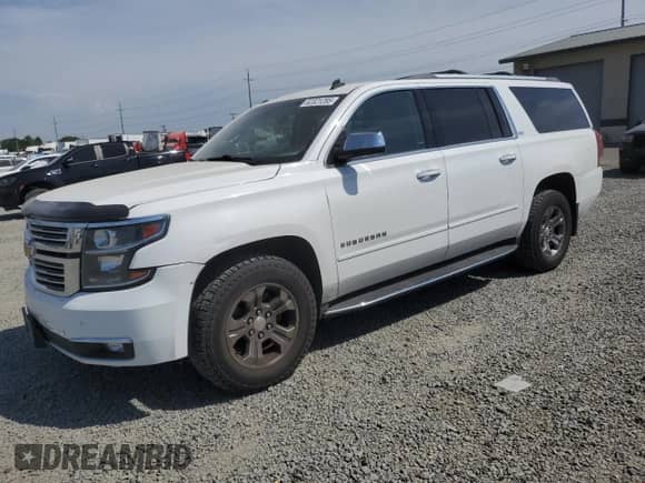 2015 Chevrolet Suburban LTZ с VIN 1GNSKKKC6FR262798, выставлен на аукционе Copart как лот 62321285 с пробегом 159 294 миль миль и Списание • Salvage title. История ставок и продаж доступна на DreamBid. Изображение 1.
