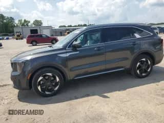 2025 Kia Sorento SX Prestige with VIN KNDRKDJG0S5303029, listed as a Copart auction lot 59984815 with 9,848 mi miles and Salvage title. Bid and sale history available at DreamBid. Image 1.