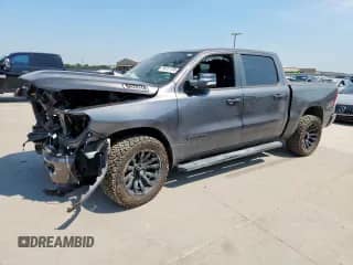 2022 Ram 1500 Lone Star with VIN 1C6RREFT3NN197369, listed as a Copart auction lot 69251705 with 70,146 mi miles and Salvage title. Bid and sale history available at DreamBid. Image 1.