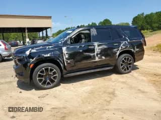 2021 Chevrolet Tahoe RST z VIN 1GNSCRKD9MR174940, wystawiony jako Copart lot #68545674 z przebiegiem Nie podano mil oraz Szkoda całkowita • Salvage title. Historia ofert i sprzedaży dostępna na DreamBid. Obrazek 1.