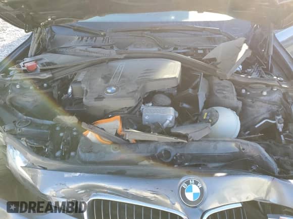 2015 BMW 3 Series 328i with VIN WBA3A5G57FNS85944, listed as a Copart auction lot 85906215 with Not provided miles and Salvage title. Bid and sale history available at DreamBid. Image 11.