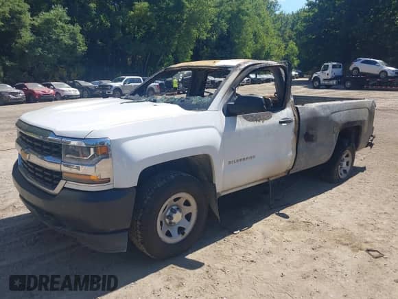 2018 Chevrolet Silverado 1500 LS с VIN 1GCNKNEC1JZ148445, выставлен на аукционе IAAI как лот 42975019 с пробегом Не указан миль и . История ставок и продаж доступна на DreamBid. Изображение 2.