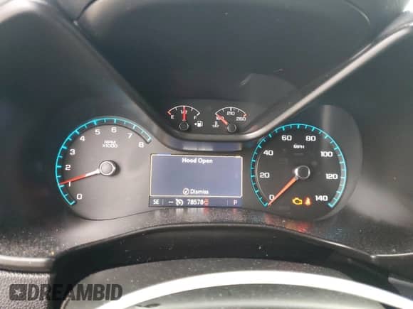 2021 Chevrolet Colorado 4WD Z71 with VIN 1GCGTDEN4M1258409, listed as a Copart auction lot 44793445 with 78,578 mi miles and Salvage title. Bid and sale history available at DreamBid. Image 9.
