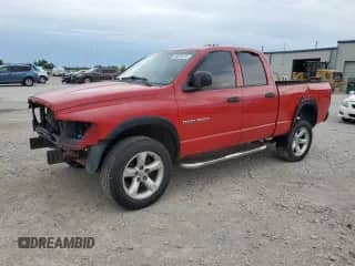 2005 Dodge 1500 SLT with VIN 1D7HU18D25S300435, listed as a Copart auction lot 60874274 with Not provided miles and Salvage title. Bid and sale history available at DreamBid. Image 1.