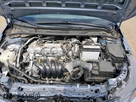 2022 Toyota Corolla L with VIN JTDDPMAE2N3025275, listed as a Copart auction lot 60554385 with 16,217 mi miles and Salvage title. Bid and sale history available at DreamBid. Image 11.