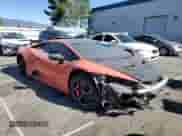 2023 Lamborghini Huracan with VIN ZHWUB6ZF7PLA23395, listed as a Copart auction lot 80547704 with 8,294 mi miles and Salvage title. Bid and sale history available at DreamBid. Image 4.