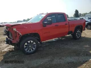 2021 Chevrolet Silverado 2500HD Custom с VIN 1GC5YME70MF276225, выставлен на аукционе Copart как лот 63656624 с пробегом 47 137 миль миль и Списание • Salvage title. История ставок и продаж доступна на DreamBid. Изображение 1.