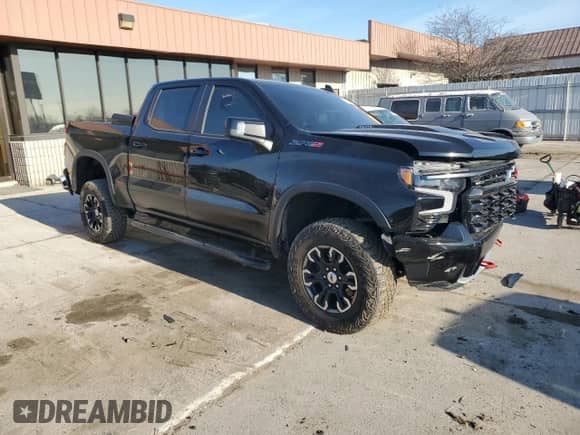 2023 Chevrolet Silverado 1500 ZR2 с VIN 3GCUDHEL3PG360876, выставлен на аукционе Copart как лот 50813835 с пробегом 54 367 миль миль и Списание • Salvage title. История ставок и продаж доступна на DreamBid. Изображение 4.