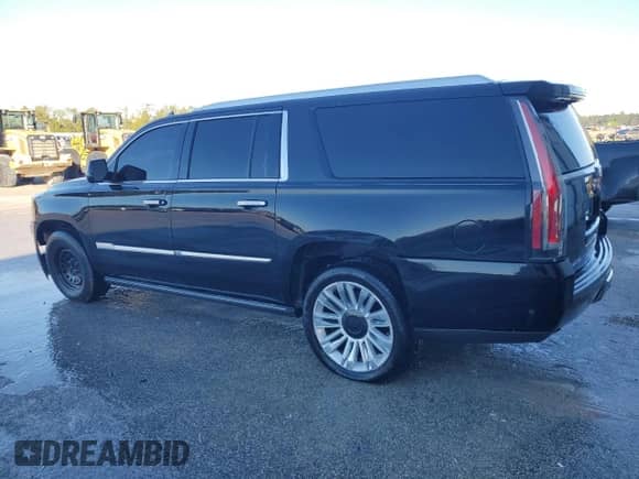 2017 Cadillac Escalade ESV Platinum с VIN 1GYS3KKJ0HR351395, выставлен на аукционе Copart как лот 80328804 с пробегом 244 950 миль миль и Чистый • Clean title. История ставок и продаж доступна на DreamBid. Изображение 2.