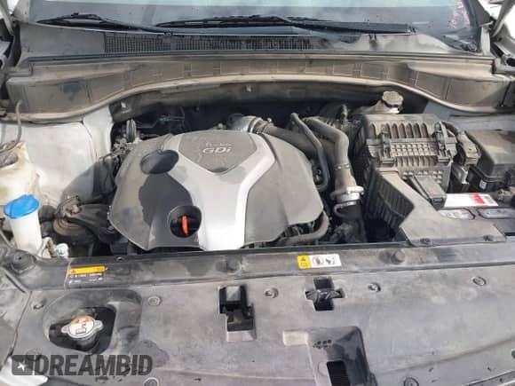 2014 Hyundai Santa Fe with VIN 5XYZW3LA1EG182451, listed as a IAAI auction lot 43389479 with 103,801 mi miles and . Bid and sale history available at DreamBid. Image 10.