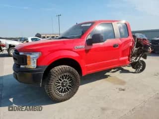 2020 Ford F-150 XL with VIN 1FTEX1C42LFC73903, listed as a Copart auction lot 68956255 with 50,891 mi miles and Salvage title. Bid and sale history available at DreamBid. Image 1.