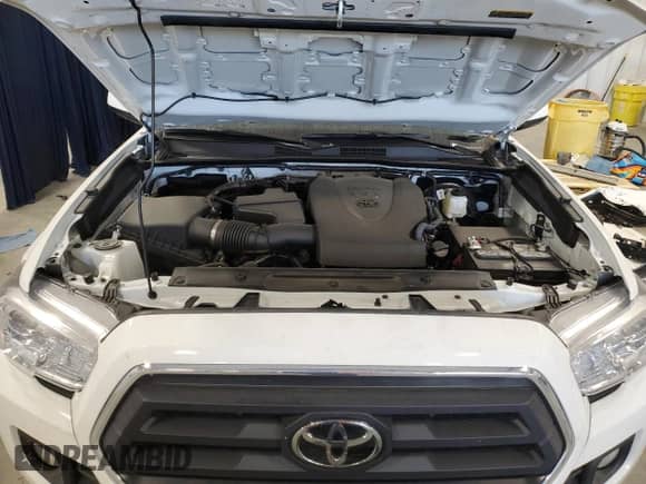 2023 Toyota Tacoma SR5 with VIN 3TYAZ5CN2PT042244, listed as a Copart auction lot 76022534 with 9,551 mi miles and Salvage title. Bid and sale history available at DreamBid. Image 11.