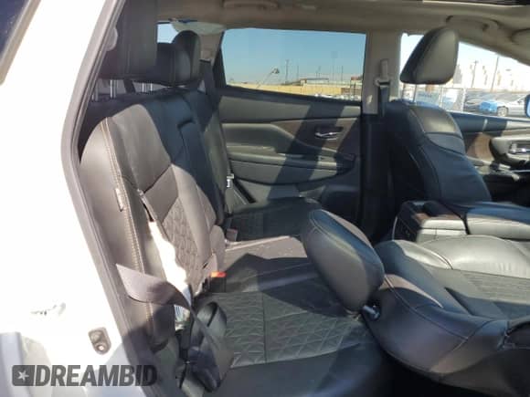 2021 Nissan Murano Platinum with VIN 5N1AZ2DJ4MC115158, listed as a Copart auction lot 71445565 with 53,720 mi miles and Salvage title. Bid and sale history available at DreamBid. Image 11.