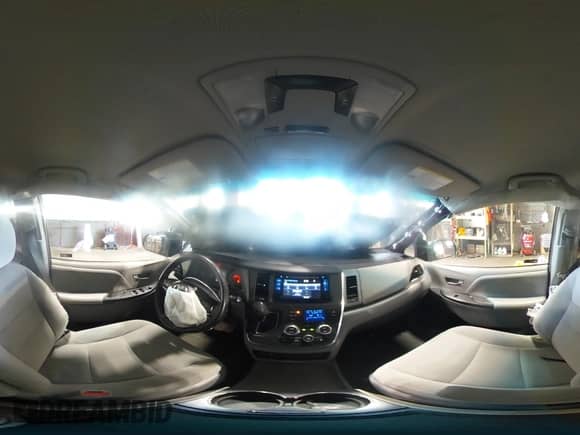 2015 Toyota Sienna LE AAS with VIN 5TDKK3DCXFS669844, listed as a Copart auction lot 80445005 with 219,688 mi miles and Salvage title. Bid and sale history available at DreamBid. Image 15.