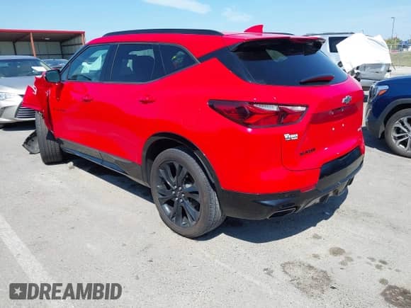 2021 Chevrolet Blazer RS с VIN 3GNKBERS5MS504845, выставлен на аукционе IAAI как лот 43112946 с пробегом 63 441 миль миль и . История ставок и продаж доступна на DreamBid. Изображение 3.