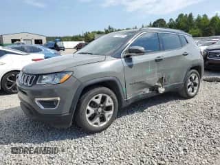 2019 Jeep Compass Limited with VIN 3C4NJCCB2KT755710, listed as a Copart auction lot 71165025 with 115,813 mi miles and Salvage title. Bid and sale history available at DreamBid. Image 1.