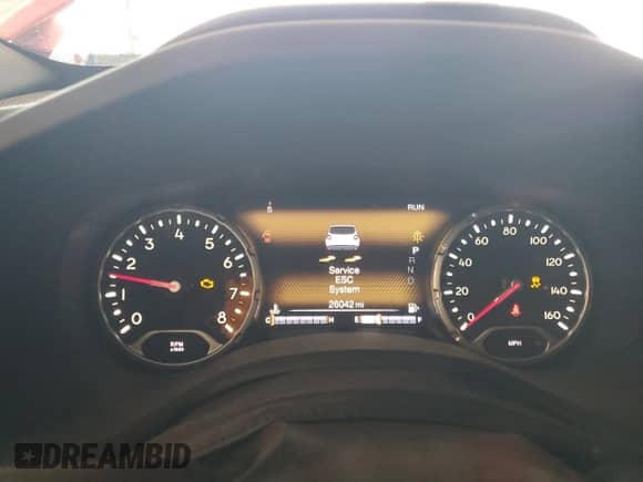 2018 Jeep Renegade Latitude with VIN ZACCJABB9JPJ63804, listed as a Copart auction lot 82304035 with 26,042 mi miles and Salvage title. Bid and sale history available at DreamBid. Image 9.