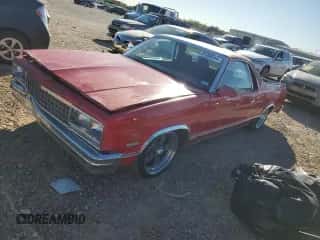 1987 Chevrolet El Camino с VIN 3GCCW80H0HS906444, выставлен на аукционе Copart как лот 81360244 с пробегом 272 873 миль миль и Списание • Salvage title. История ставок и продаж доступна на DreamBid. Изображение 1.