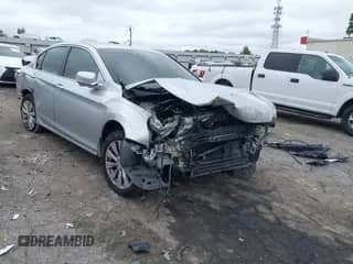 2014 Honda Accord EX-L with VIN 1HGCR2F80EA175895, listed as a IAAI auction lot 42935902 with 89,085 mi miles and . Bid and sale history available at DreamBid. Image 1.