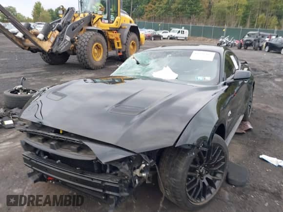 2019 Ford Mustang GT z VIN 1FA6P8CF4K5124160, wystawiony jako IAAI lot #43291307 z przebiegiem 19 959 mil mil oraz . Historia ofert i sprzedaży dostępna na DreamBid. Obrazek 6.