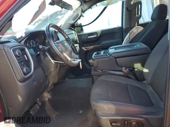 2021 Chevrolet Silverado 1500 LT with VIN 3GCUYDED6MG248848, listed as a Copart auction lot 80098925 with 71,080 mi miles and Salvage title. Bid and sale history available at DreamBid. Image 7.