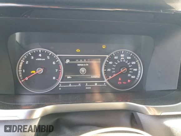 2021 Kia Sorento S with VIN 5XYRL4LC6MG061705, listed as a Copart auction lot 69565045 with 53,327 mi miles and Salvage title. Bid and sale history available at DreamBid. Image 9.