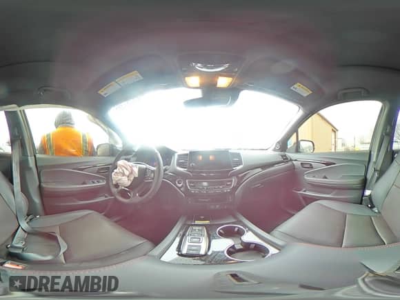 2024 Honda Passport Black Edition with VIN 5FNYF8H83RB016590, listed as a Copart auction lot 48287395 with 6,455 mi miles and Salvage title. Bid and sale history available at DreamBid. Image 13.